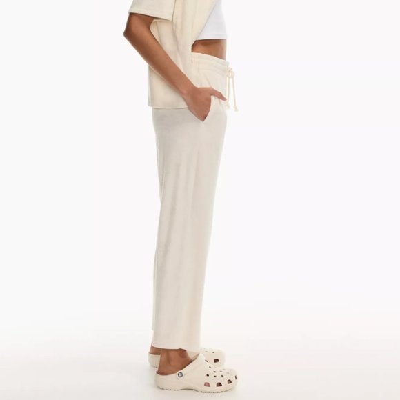 Wilfred Cream Wide-Leg Trousers - Picture 3 of 11